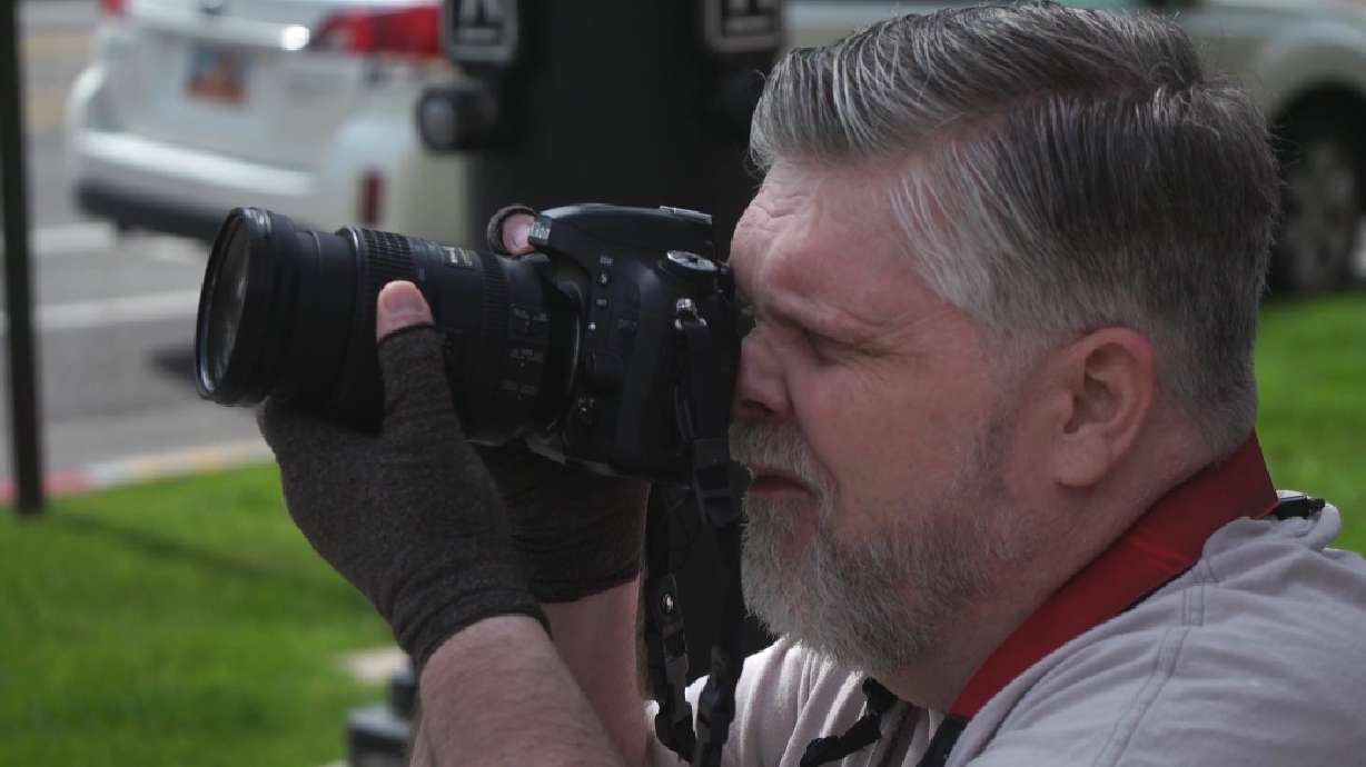 Utah man found new purpose photographing people, mustangs