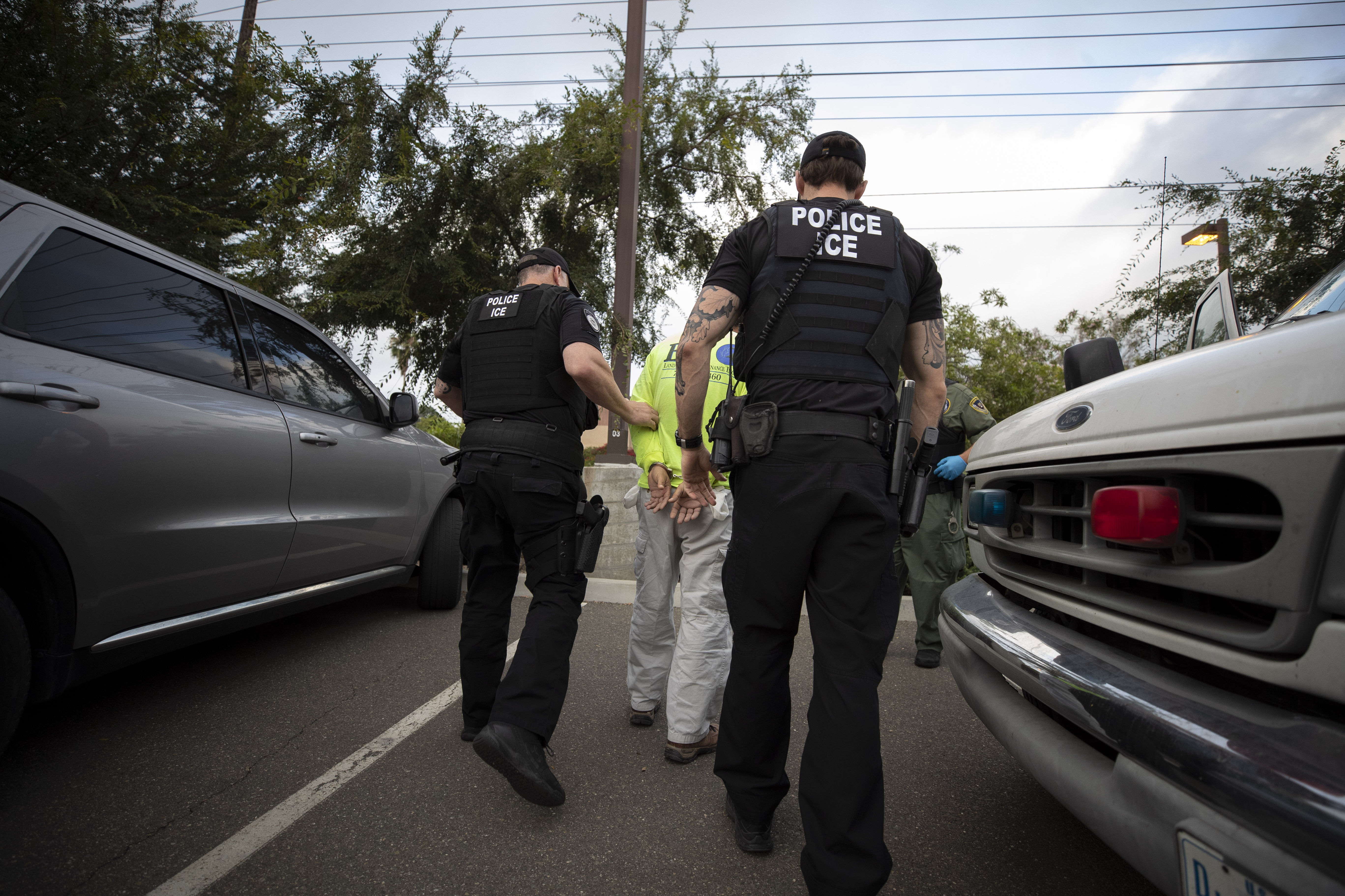 Making an immigration arrest requires hours of surveillance