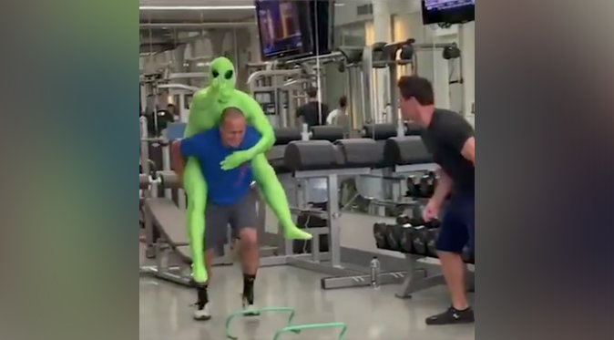 Have you seen this? Training to save the aliens