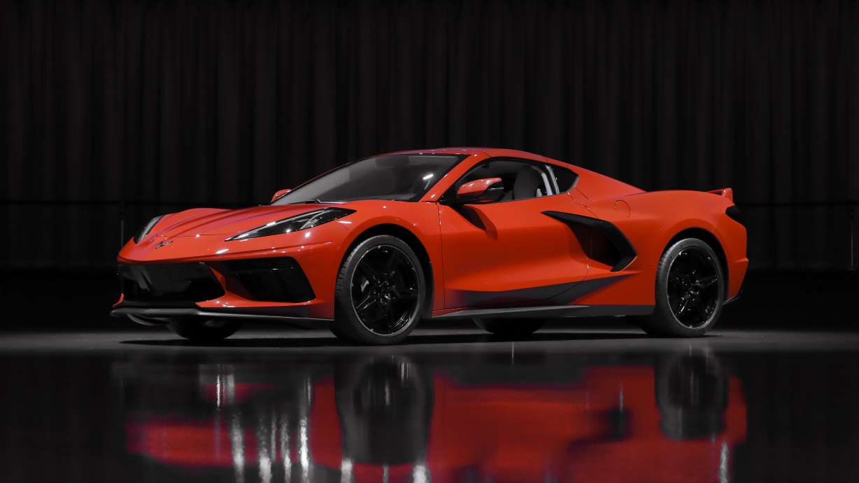 The Latest: New mid-engine Corvette starts under $60,000