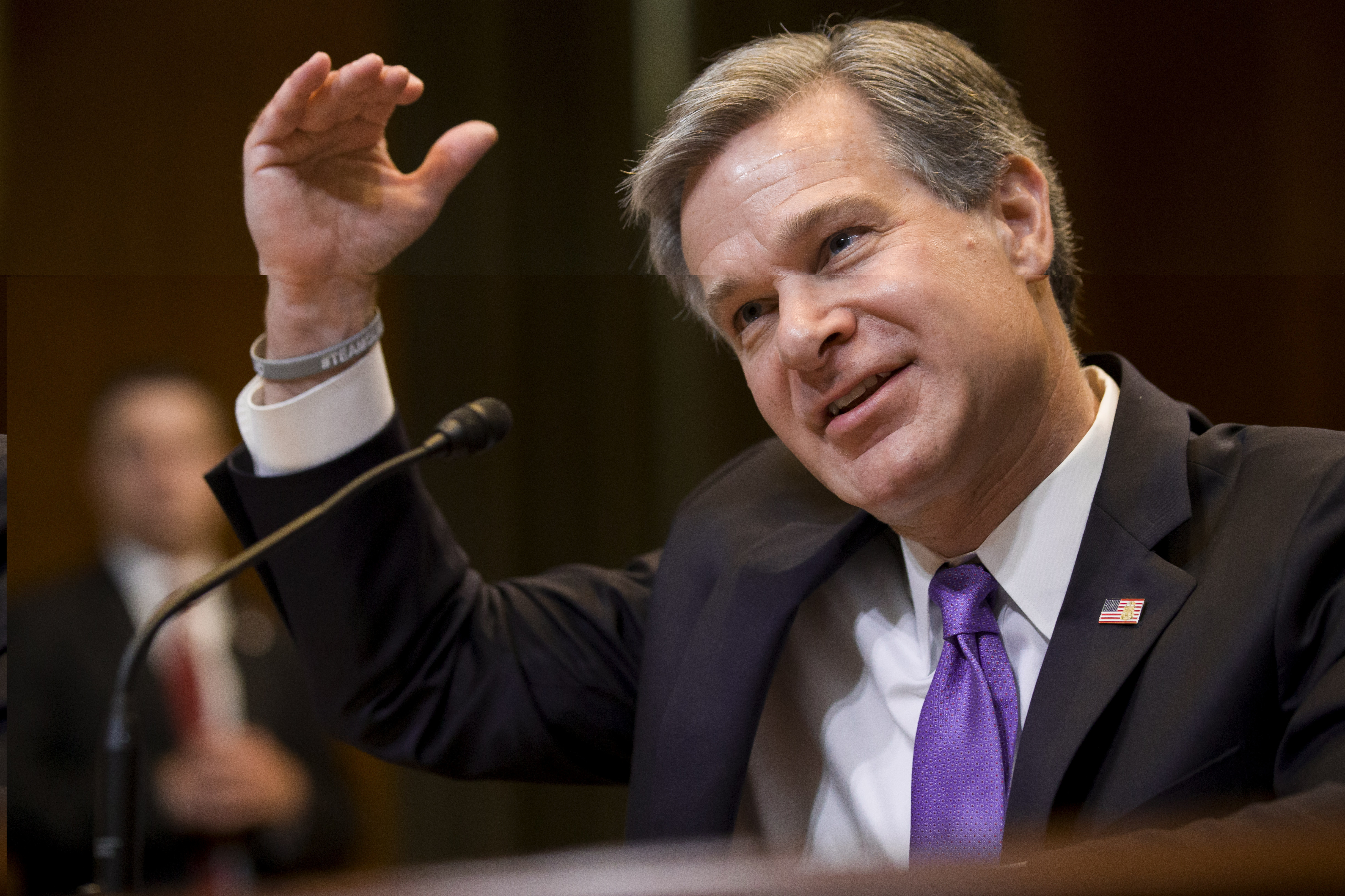 FBI's Wray dodges questions on Mueller report's findings