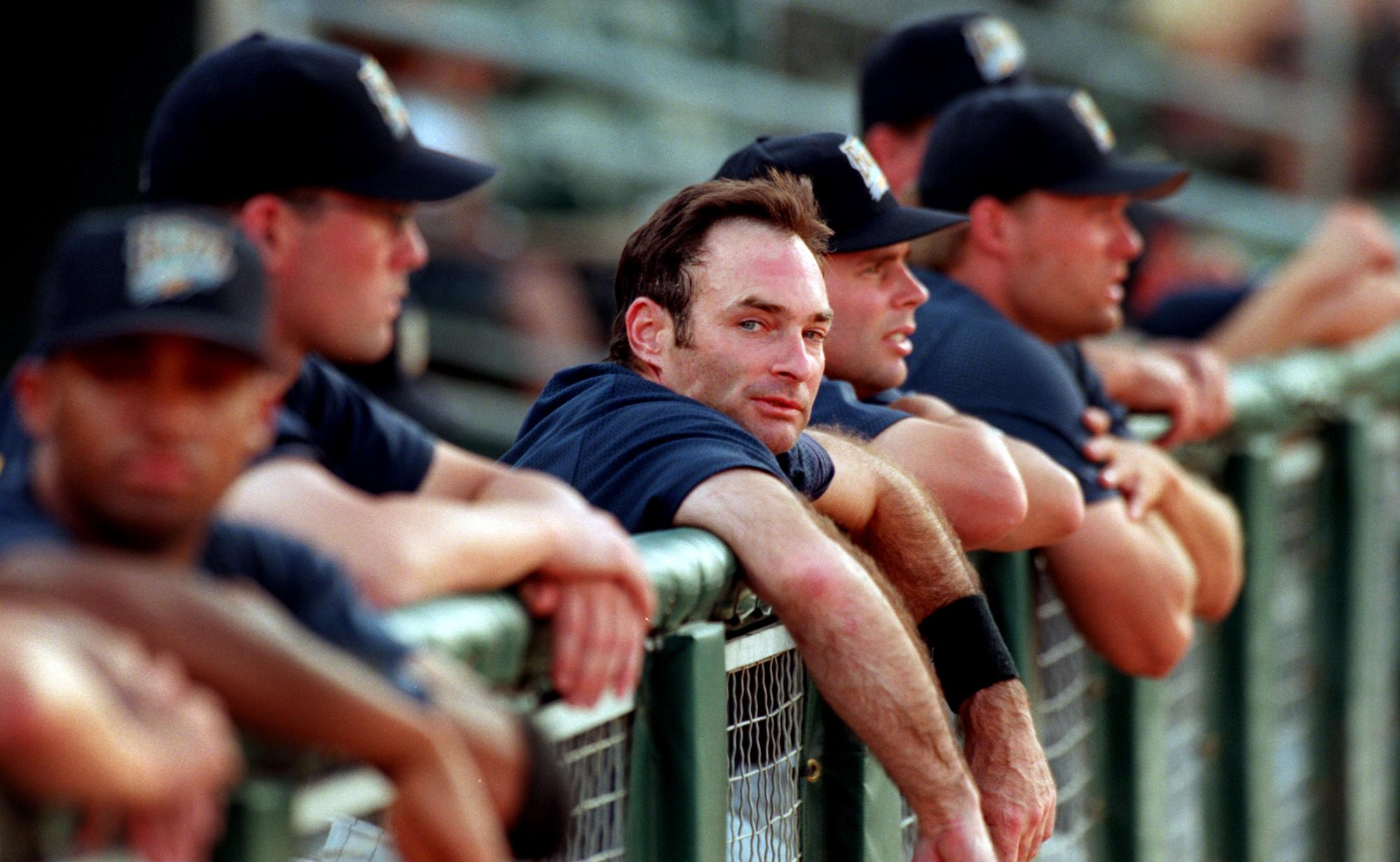 Paul Molitor in the Salt Lake Buzz dugout during a game in Salt Lake City in 1998 (Photo: Deseret News Photo Archives)