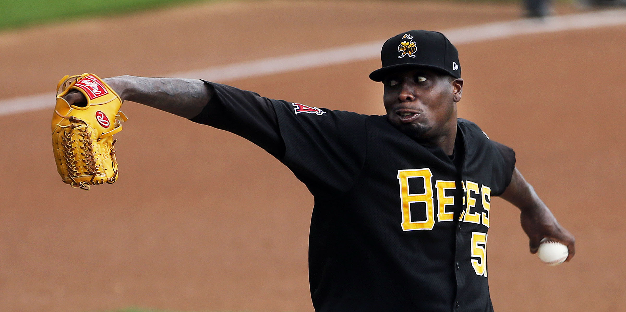 Dontrelle Willis of Salt Lake pitches against Reno as the Salt Lake Bees face the Reno Aces during PCL baseball in Salt Lake City, Monday, Sept. 2, 2013. (Photo: Ravell Call, KSL, File)