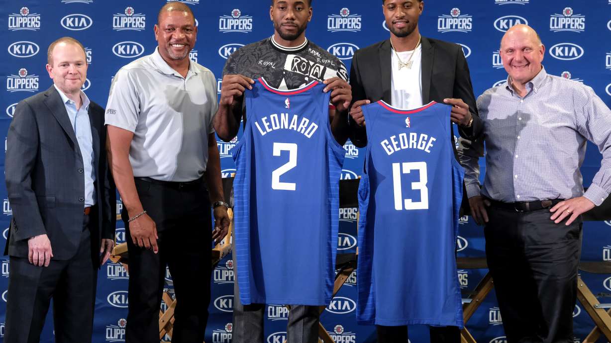 Kawhi Leonard, Paul George want to make history for Clippers