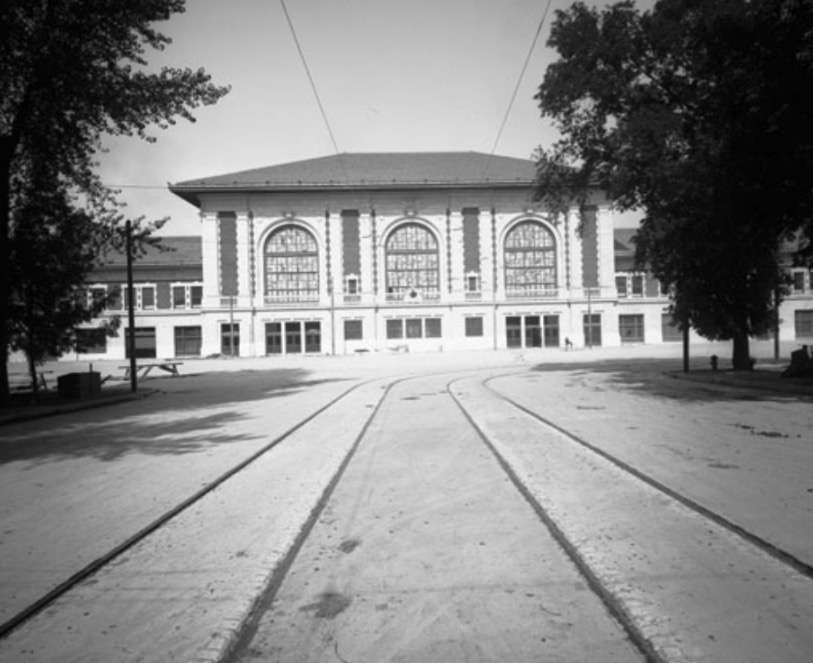 A photo of the Rio Grande Station building taken on July 8, 1910, as construction was close to being finished. (Photo: Utah State History)