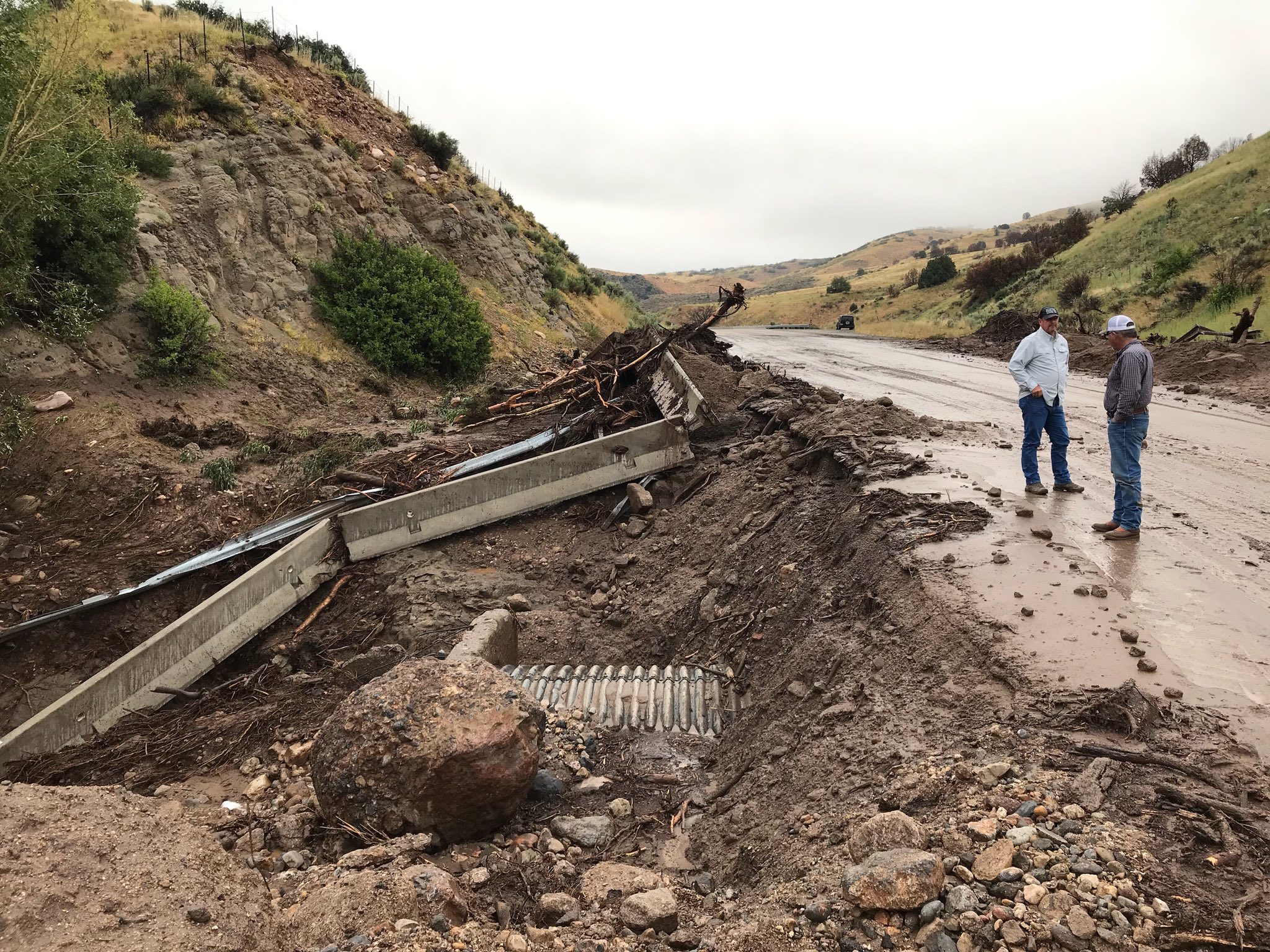 US 89 closed in Utah County until Monday after flash flooding
