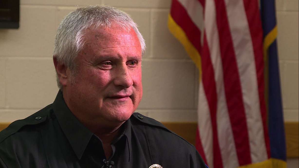 Roosevelt Police Department Chief Rick Harrison. Photo: KSL TV