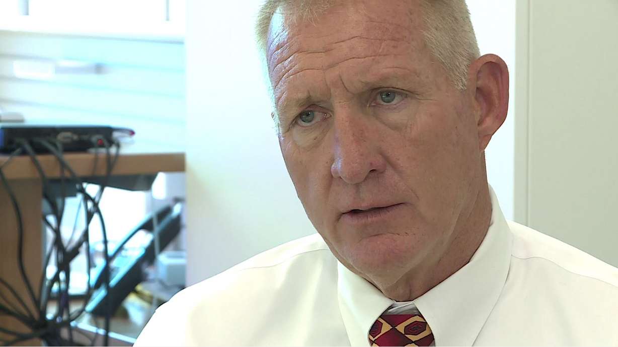 Former Salt Lake County Sheriff Jim Winder. Photo: KSL TV