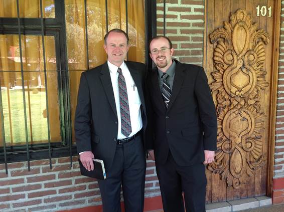 Paul Nielsen (left) with a family member. (Photo: Nielsen Family)