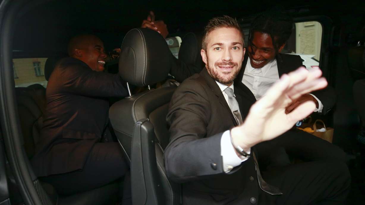 Freed from Swedish jail, rapper A$AP Rocky lands in US