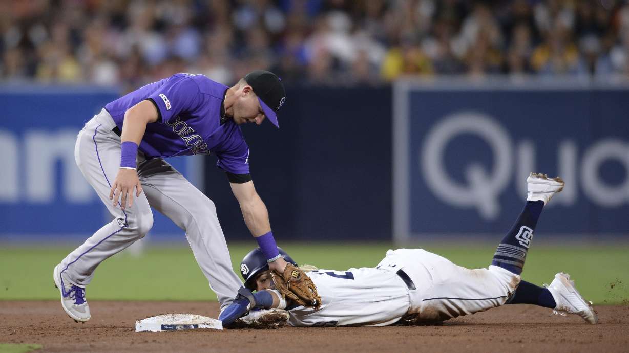 Tatis Jr. hits leadoff homer, Padres beat Rockies 9-3