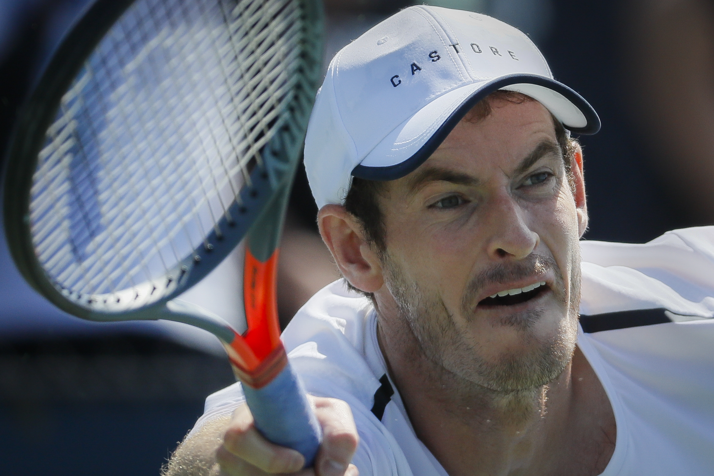 He's back: Andy Murray returns to singles with healing hip