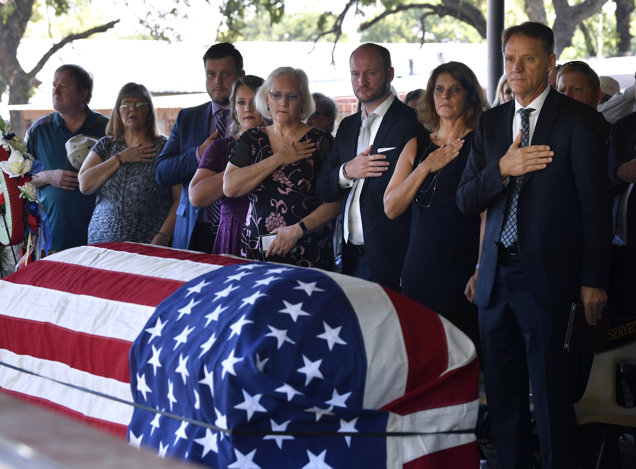 Texas service held for Vietnam War pilot, killed in 1967