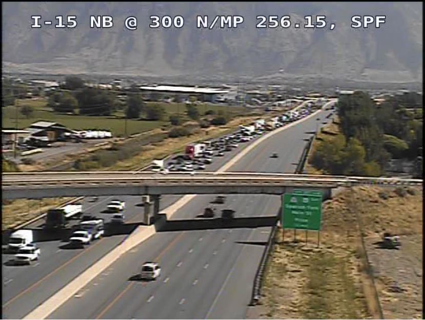 Southbound I-15 lanes open in Spanish Fork after crash, officials say