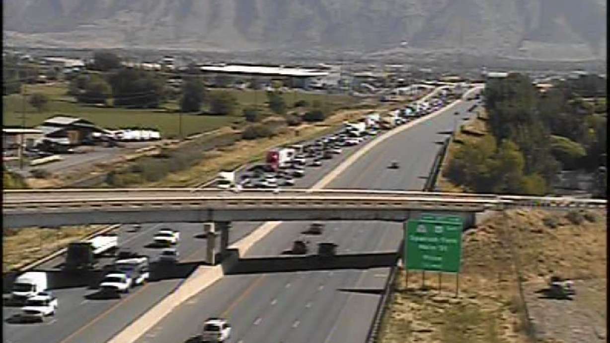 Southbound I-15 lanes open in Spanish Fork after crash, officials say