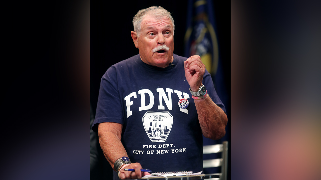 Richard N. Goldberger answers a question during a debate with other Salt Lake City mayoral candidates in Salt Lake City on Monday, July 15, 2019. (Photo: Scott G Winterton, KSL)