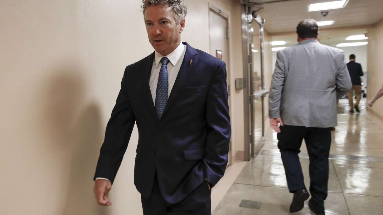 Sen. Rand Paul easing back in public view after lung surgery