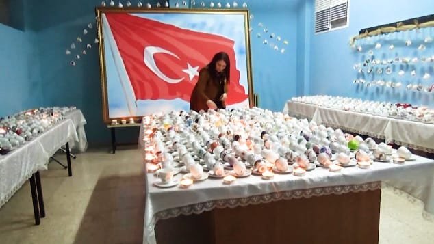 Think you own too many coffee mugs? This collector has 3,000