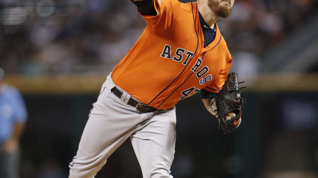 Astros Gerrit Cole pulled before start with White Sox
