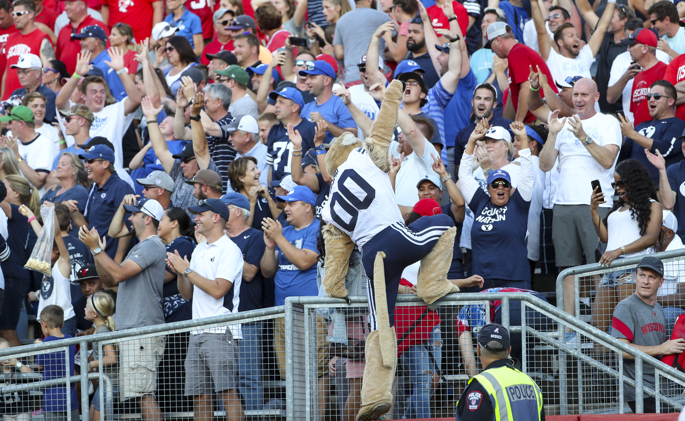 FILE - BYU fans cheering on their Cougars. (Photo: Steve Griffin, KSL, File)