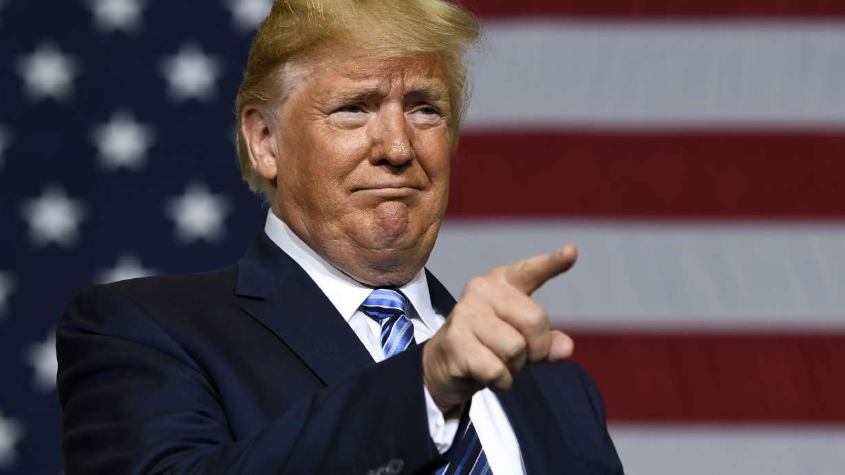 Trump ties US success to 2nd term: 'You have to vote for me'