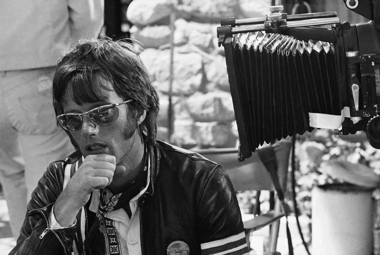 FILE - In this June 28, 1969, file photo, actor Peter Fonda says that he speaks "only for himself" during an interview in Los Angeles. He added: "As for my generation, it was time they started doing their own speaking. There has been too much of the 'silent majority'--at both ends of the generation gap." Fonda, the son of a Hollywood legend who became a movie star in his own right both writing and starring in counterculture classics like “Easy Rider,” has died. His family says in a statement that Fonda died Friday morning at his home in Los Angeles. He was 79. (AP Photo)