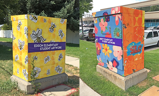 Salt Lake City’s largest art installation features work from its youngest residents