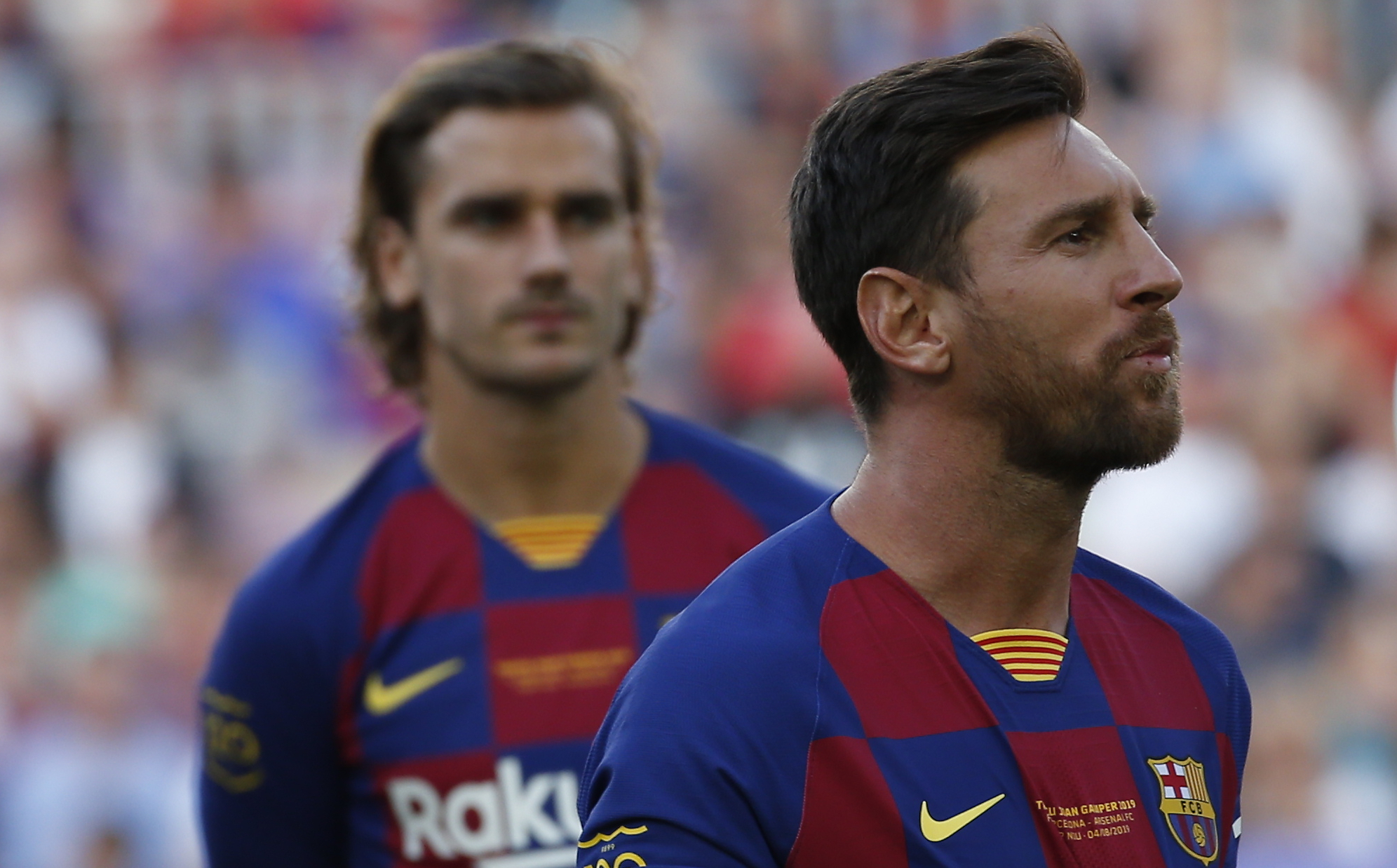 Messi back in training, could be fit for weekend's game