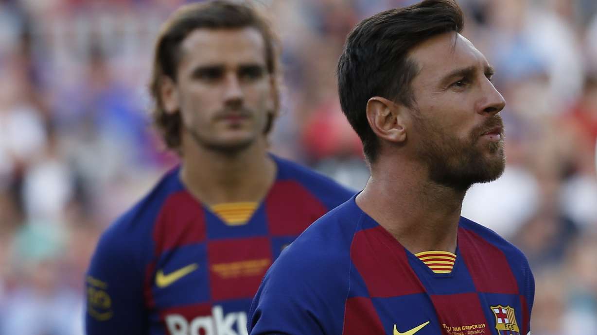 Messi back in training, could be fit for weekend's game