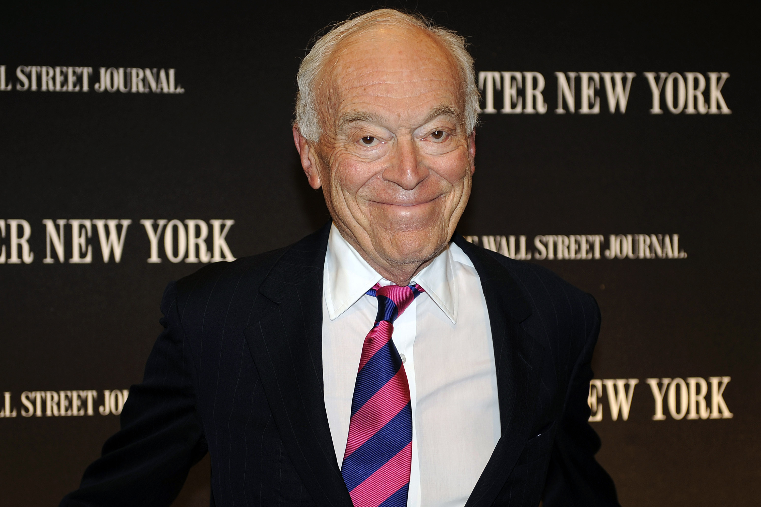 Businessman-art collector Leonard A. Lauder writing memoir