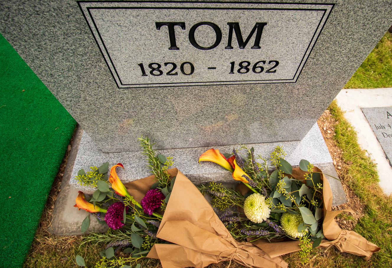 Headstone dedicated to enslaved Salt Lake City man 157 years after his death