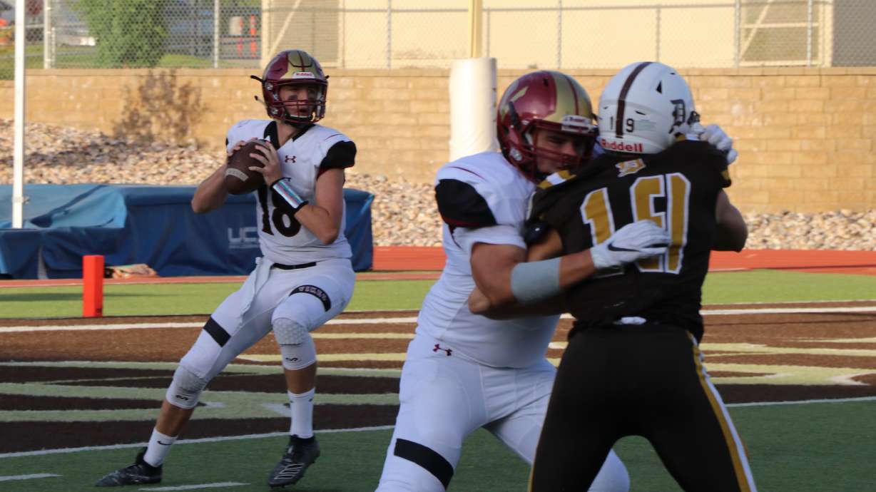 Viewmont's dogged defense holds off Davis, 16-13 for first win of season