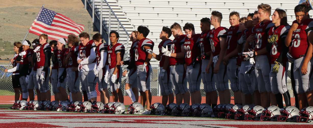 Spanish Fork at Cedar Valley in a UHSAA high school football game, Friday, Aug. 23, 2019 in Eagle Mountain. (Photo: Sean Walker, KSL.com)