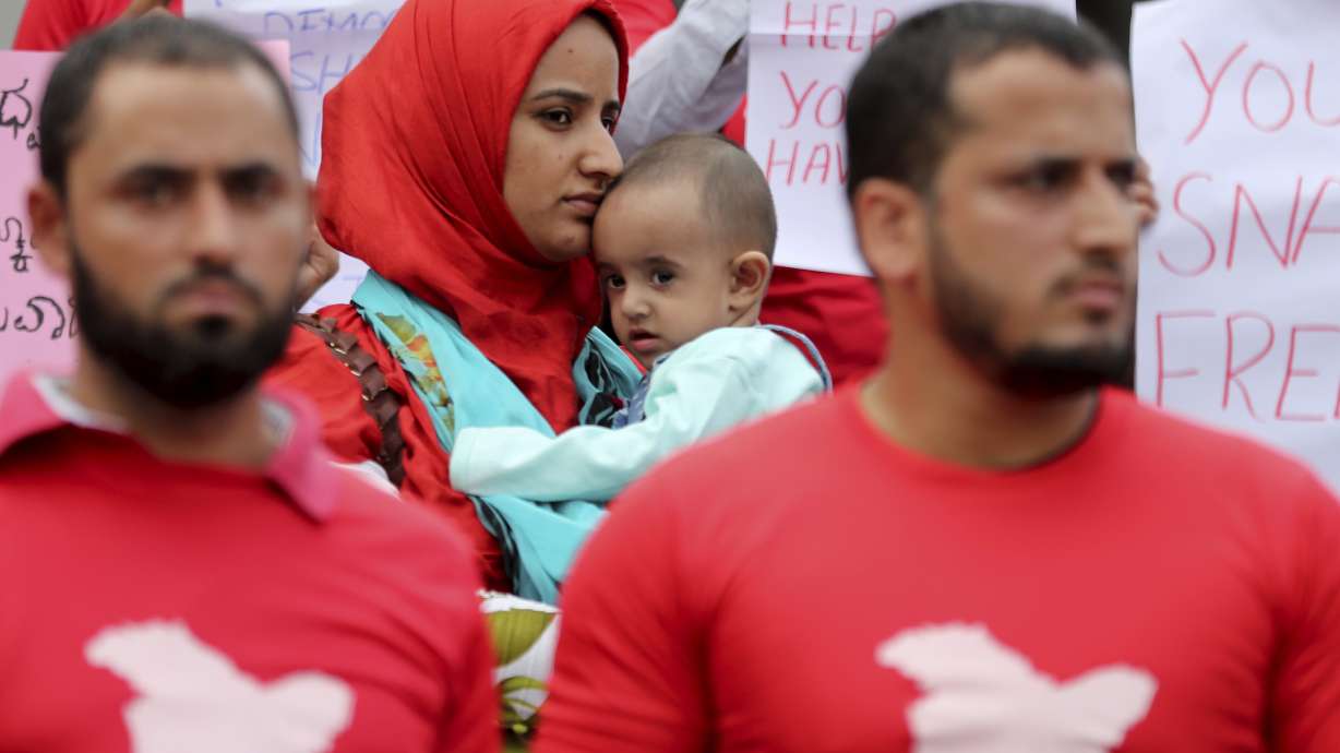 The Latest: India's Modi bars opposition from Kashmir visit