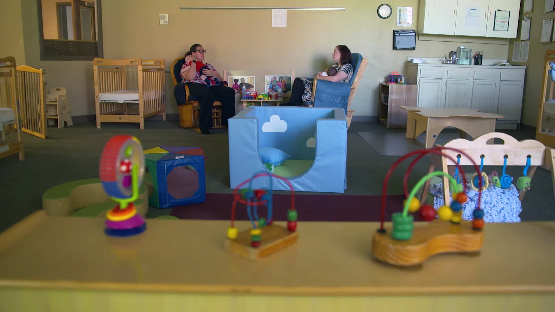 Babies exposed to drugs are kicked out of other daycares. They come here instead