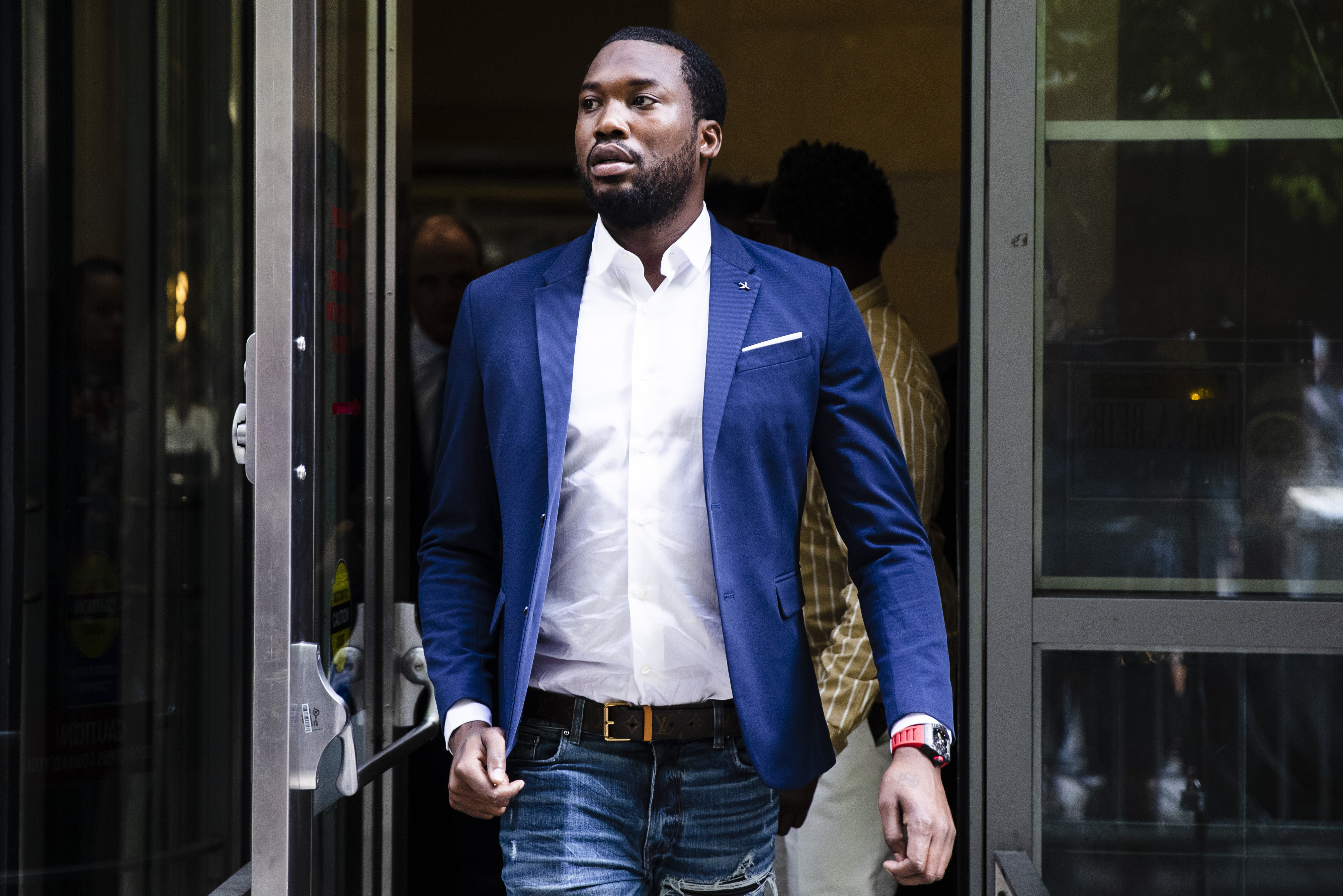 The Latest: Meek Mill plans to continue prison reform push
