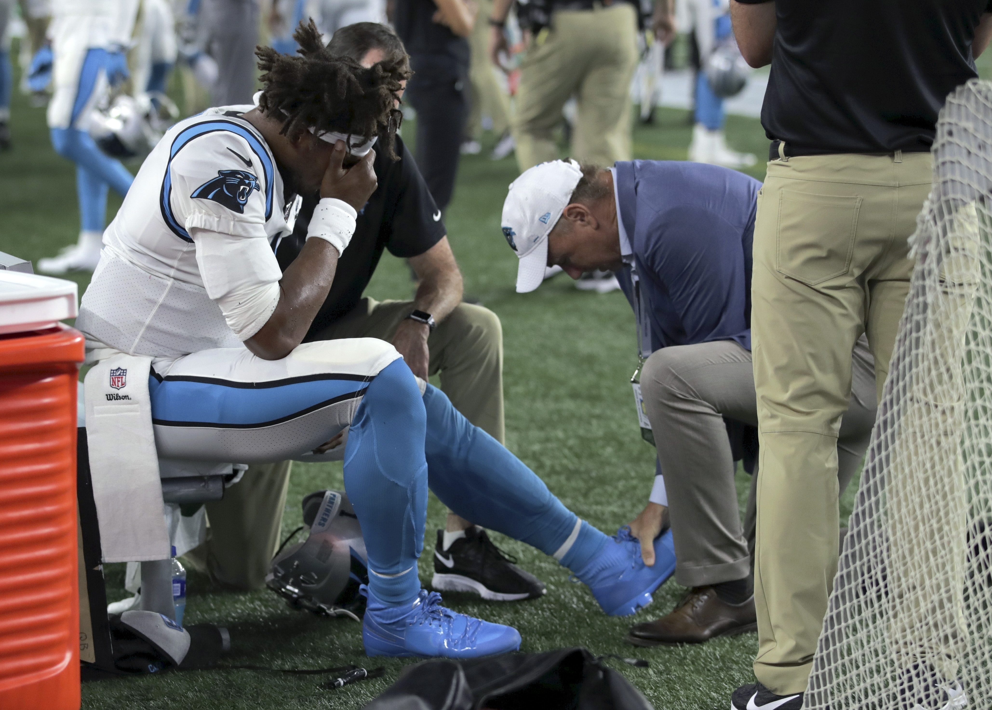 Rivera has no doubt Cam Newton will play in Panthers' opener