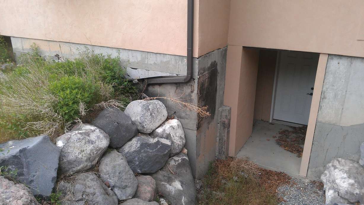 Where do you think the water from that drain is going to go? (Photo: Garth Haslem, Crossroads Engineers & The Home Medic)