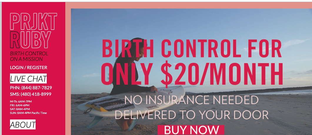 Photo: Screenshot of PRJKT RUBY website