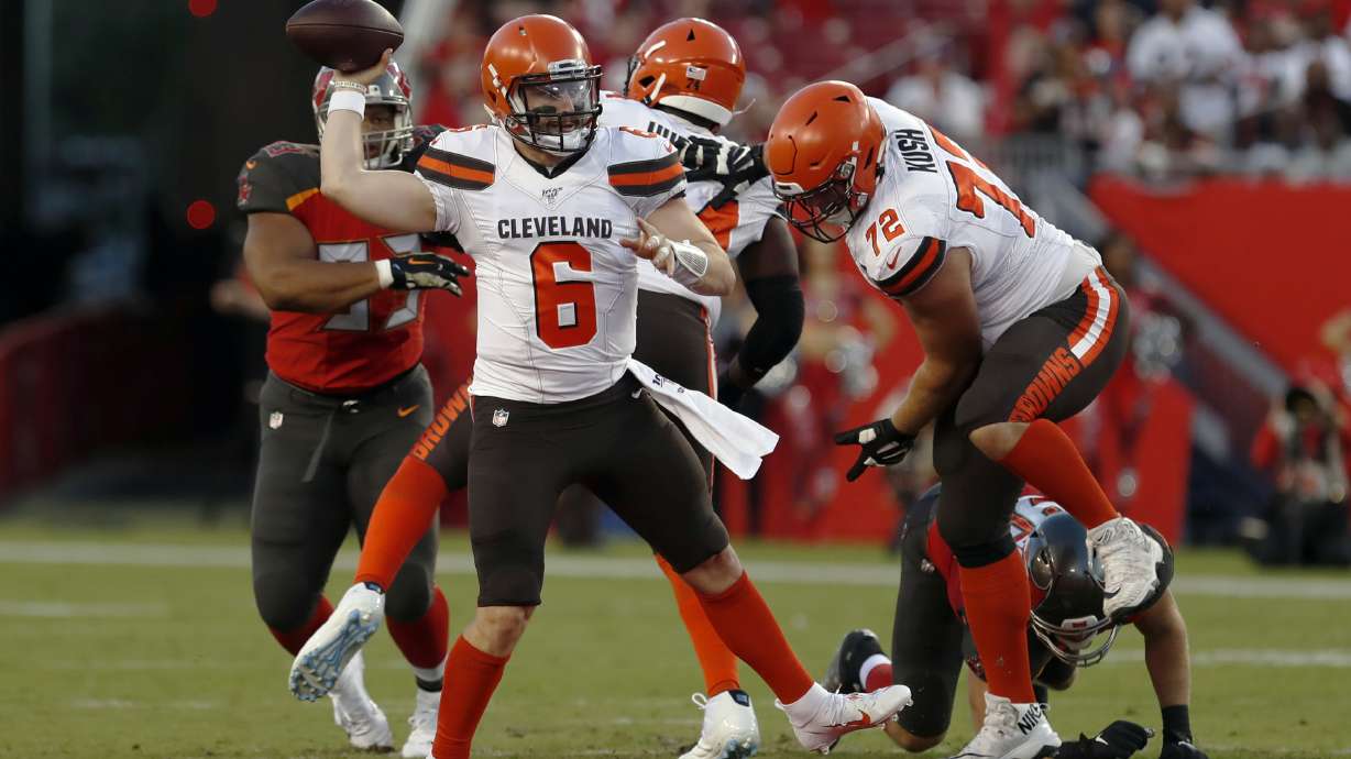 Home turf: Browns' Mayfield to star in ads living in stadium