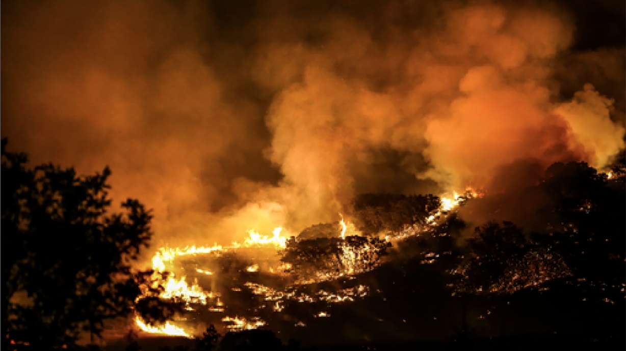 Gun range fire crews preparing for weather changes overnight