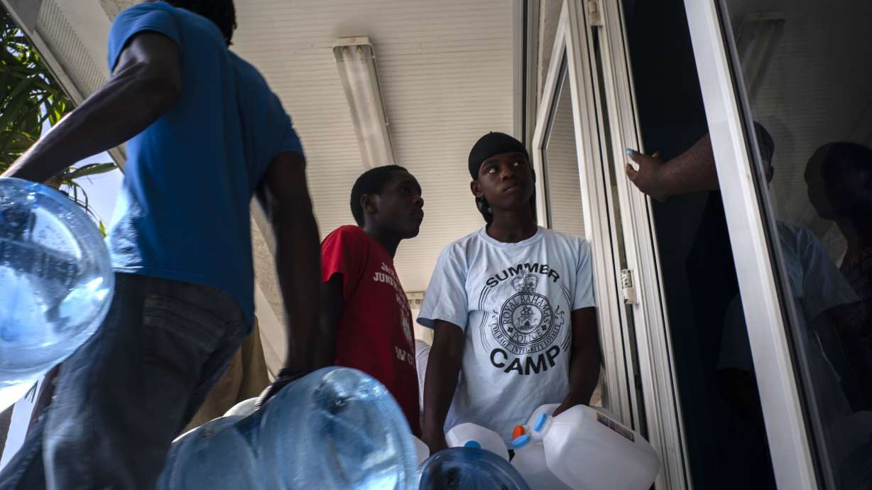 The Latest: 'Extremely dangerous' Dorian nearing the Bahamas