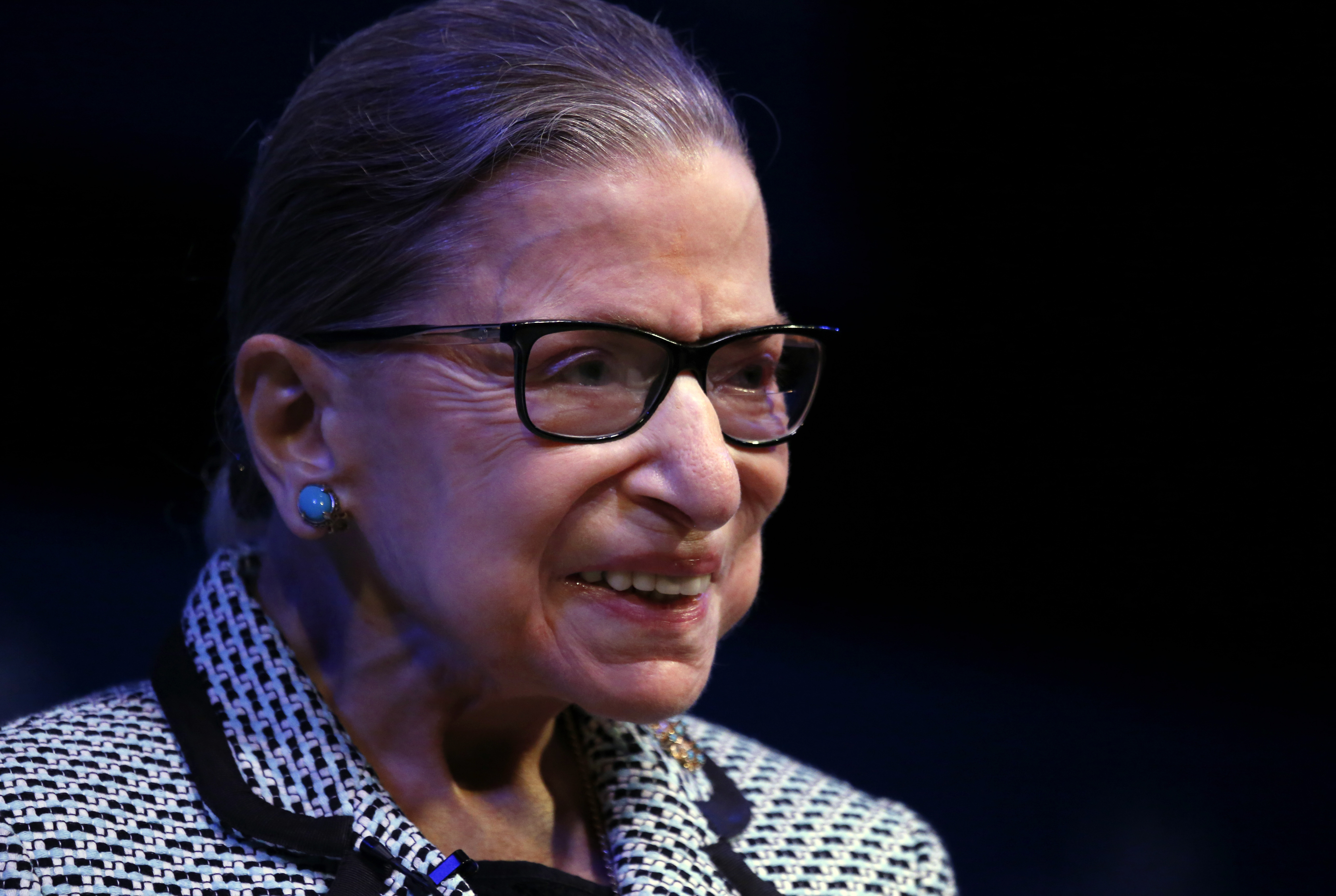 Justice Ginsburg reports she's on way to 'well' after cancer