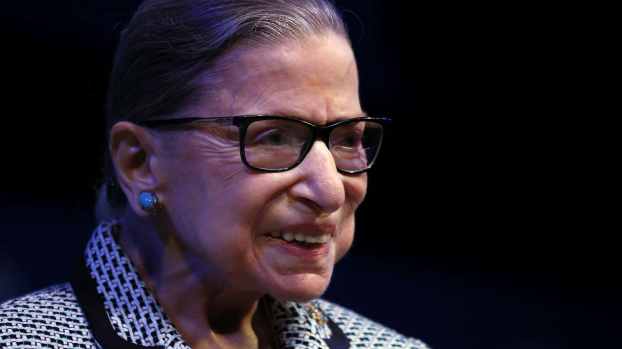 Justice Ginsburg reports she's on way to 'well' after cancer