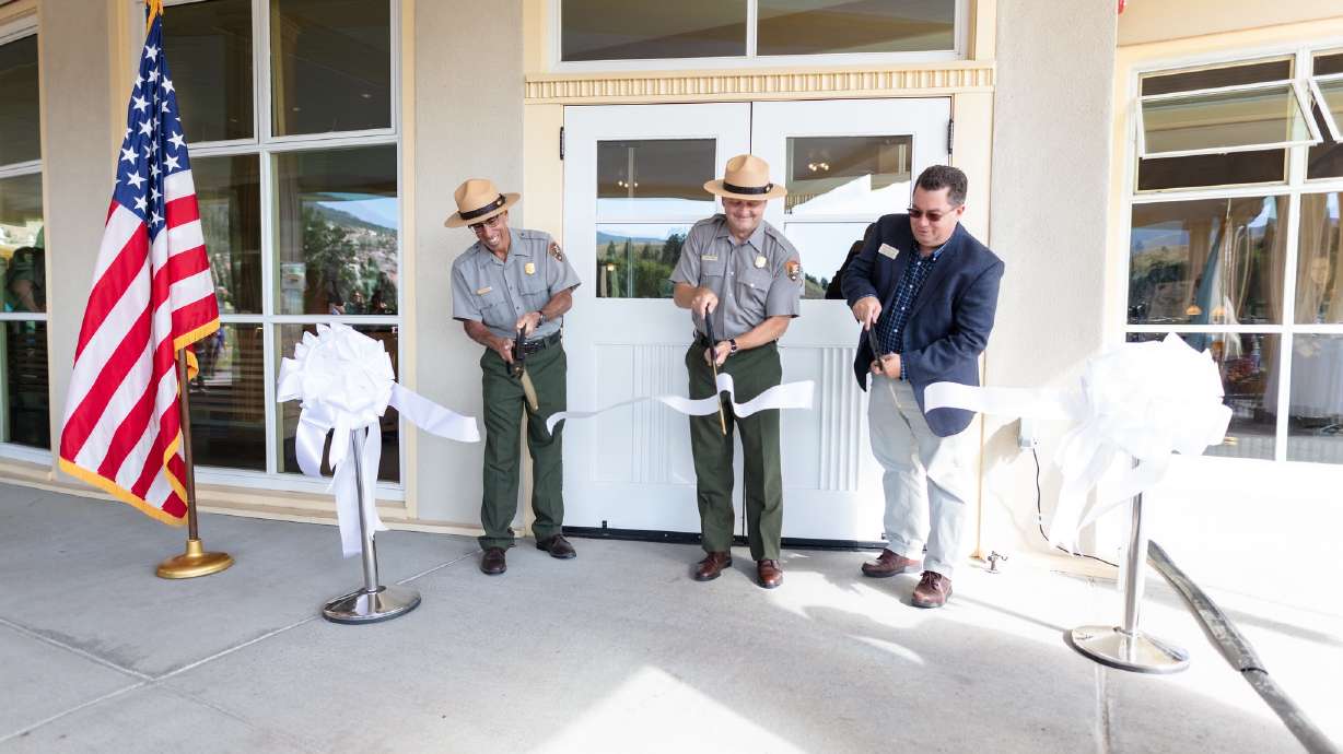 Famous Yellowstone hotel reopens after four-year renovation