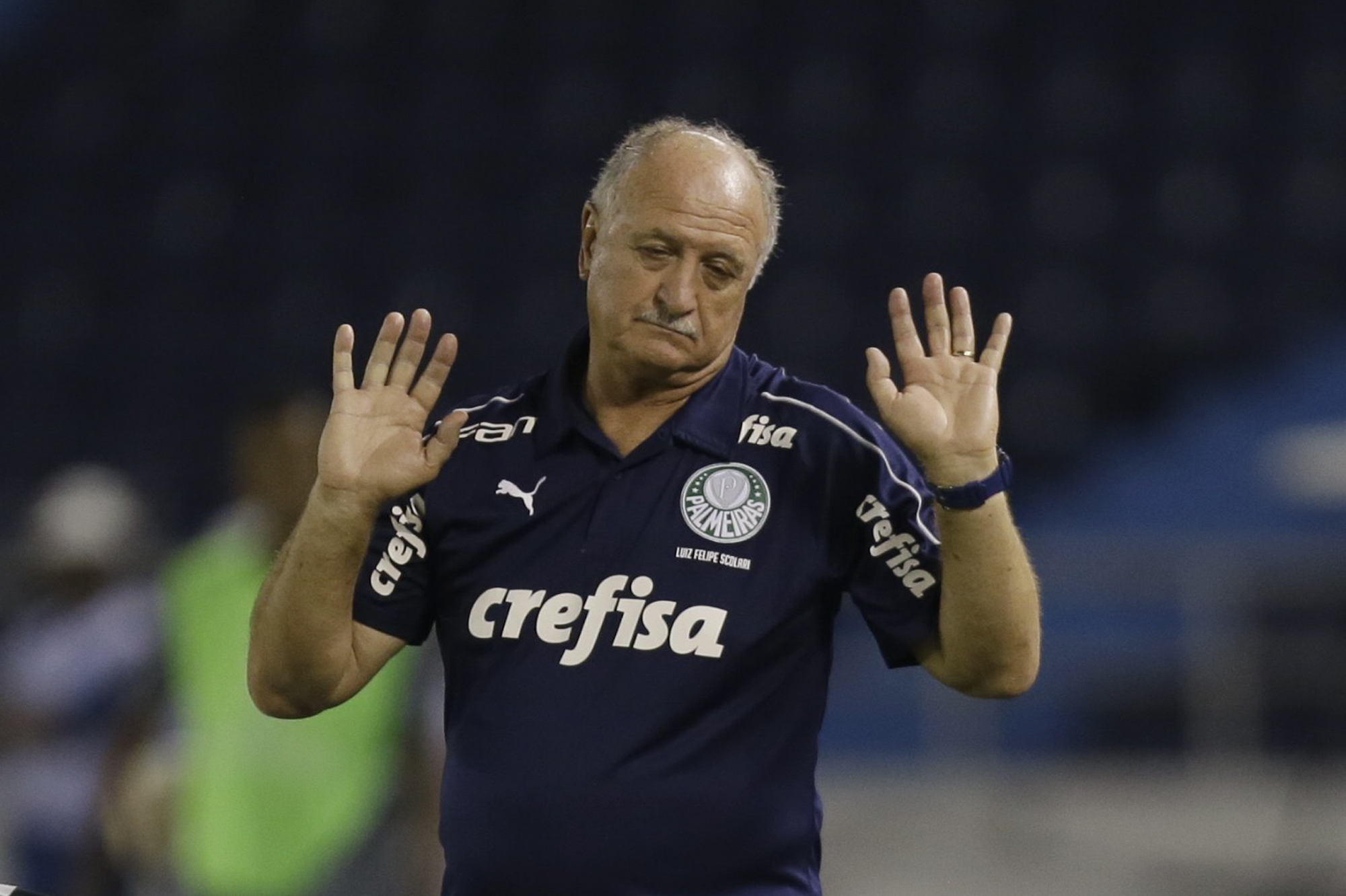 Palmeiras fires Scolari; coached Brazil to 2002 World Cup
