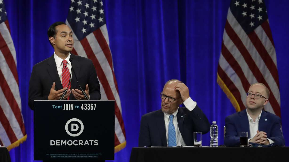 Democratic candidates focus on climate change in town halls