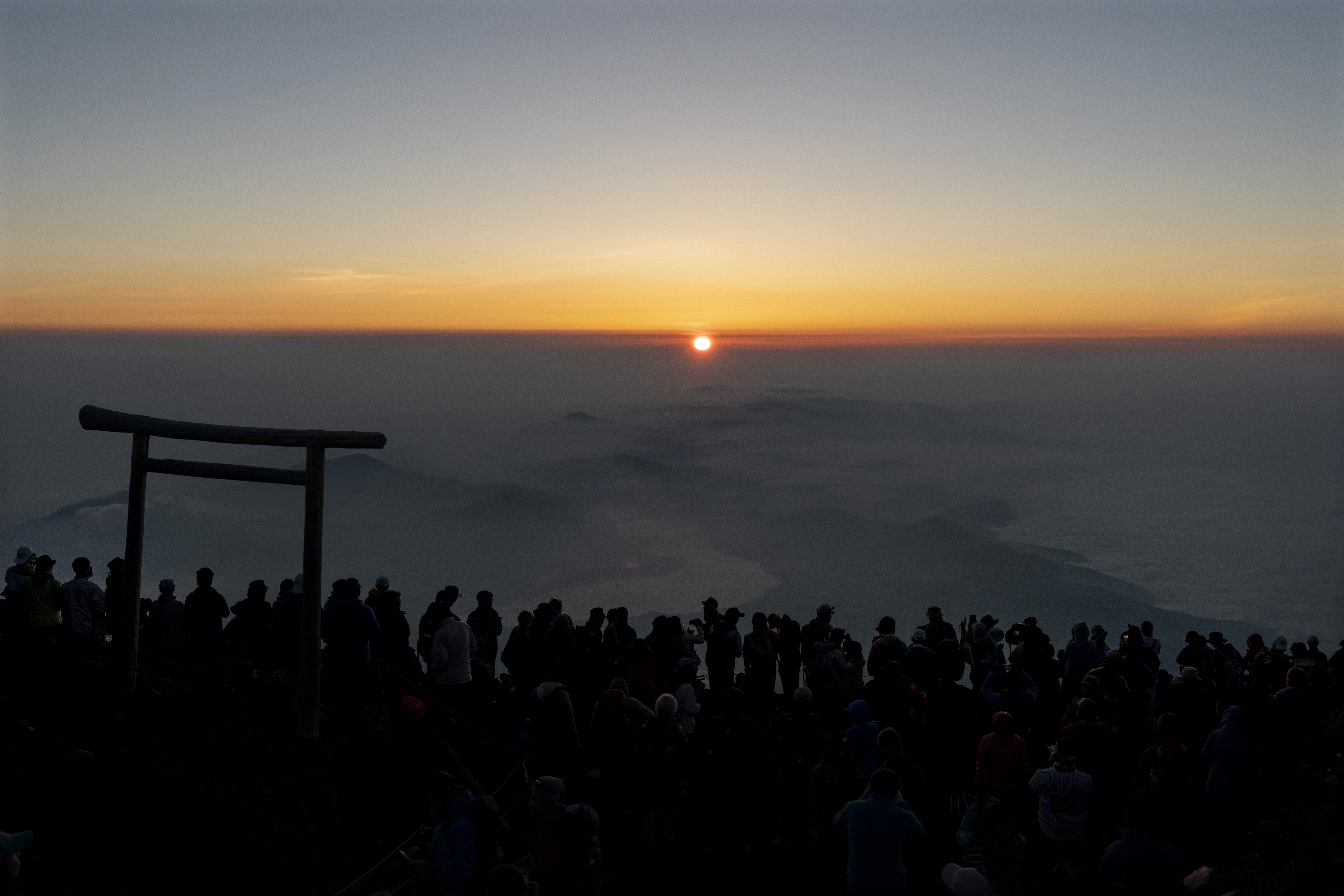 PHOTOS: Making the climb to the summit of majestic Mt Fuji