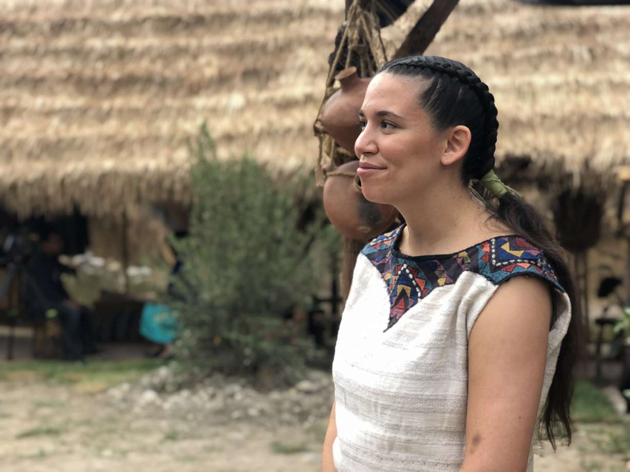 Amber Weiss plays Abish in The Book of Mormon videos due out Sept. 20, 2019. (Photo: KSL.com)