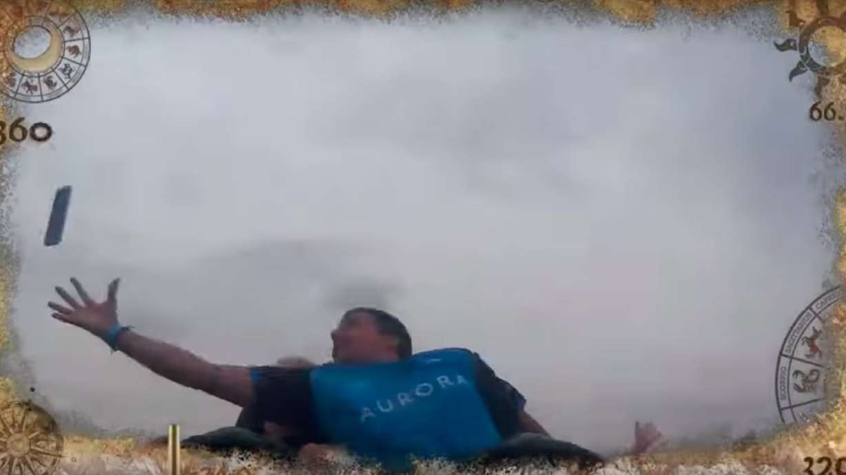 Have You Seen This? Guy catches stranger's cellphone on roller coaster